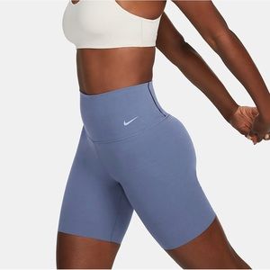 NWT Nike Zenvy Women's Gentle-Support High-Waisted 8" Biker Shorts large